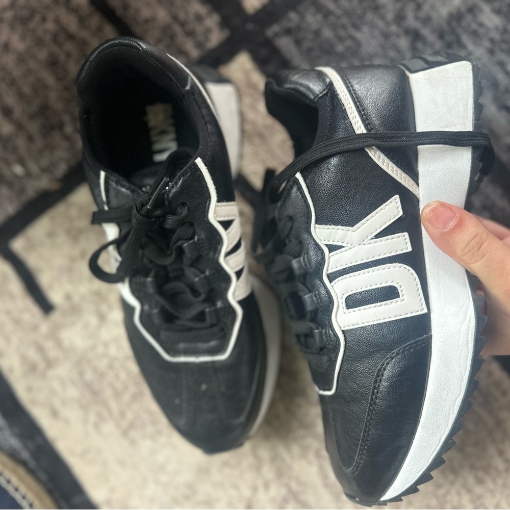 Sold ❌ Black and White DKNY Sneakers
